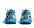 Hoka Arahi 7 hardloopschoenen wit/blauw dames  1147851-BSW