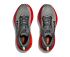 Hoka Bondi 8 hardloopschoenen grijs/rood heren  1123202-CFLM