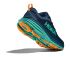 Hoka Bondi 8 hardloopschoenen blauw/groen/oranje heren  1123202-MTSH