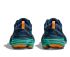 Hoka Bondi 8 hardloopschoenen blauw/groen/oranje heren  1123202-MTSH