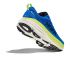 Hoka Bondi 8 wide hardloopschoenen blauw/wit heren  1127953-ELT