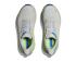 Hoka Clifton 9 hardloopschoenen wit/groen heren  1127895-STLC