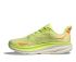 Hoka Clifton 9 wide hardloopschoenen groen dames  1132211-LCS