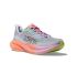 Hoka Mach 6 hardloopschoenen grijs/roze/oranje dames  1147810-ISK