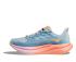 Hoka Mach 6 hardloopschoenen grijs/roze/oranje dames  1147810-ISK