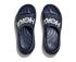 Hoka ORA Athletic Slide slippers varsity navy/white unisex  1155154-vyn