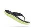 Hoka ORA Recovery Flip slippers zwart/groen heren  1099675-BGBT