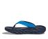 Hoka ORA Recovery Flip slippers zwart/blauw heren  1099675-DBOSP