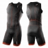 2XU Perform Full Front Zip trisuit zwart heren      MT3859d