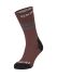 Sealskinz Runton Cold weather mid fietssok met Hydrostop burgundy unisex  11124218-0016