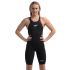 Speedo fastskin LZR pure valor 2.0 openback kneeskin zwart dames  158590001