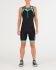 2XU Active mouwloos trisuit zwart/groen dames  WT4865d-BLK/RTG